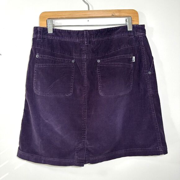 The North Face Women’s Corduroy Skirt Purple Utility Style Casual Outdoor Medium - Picture 1 of 7
